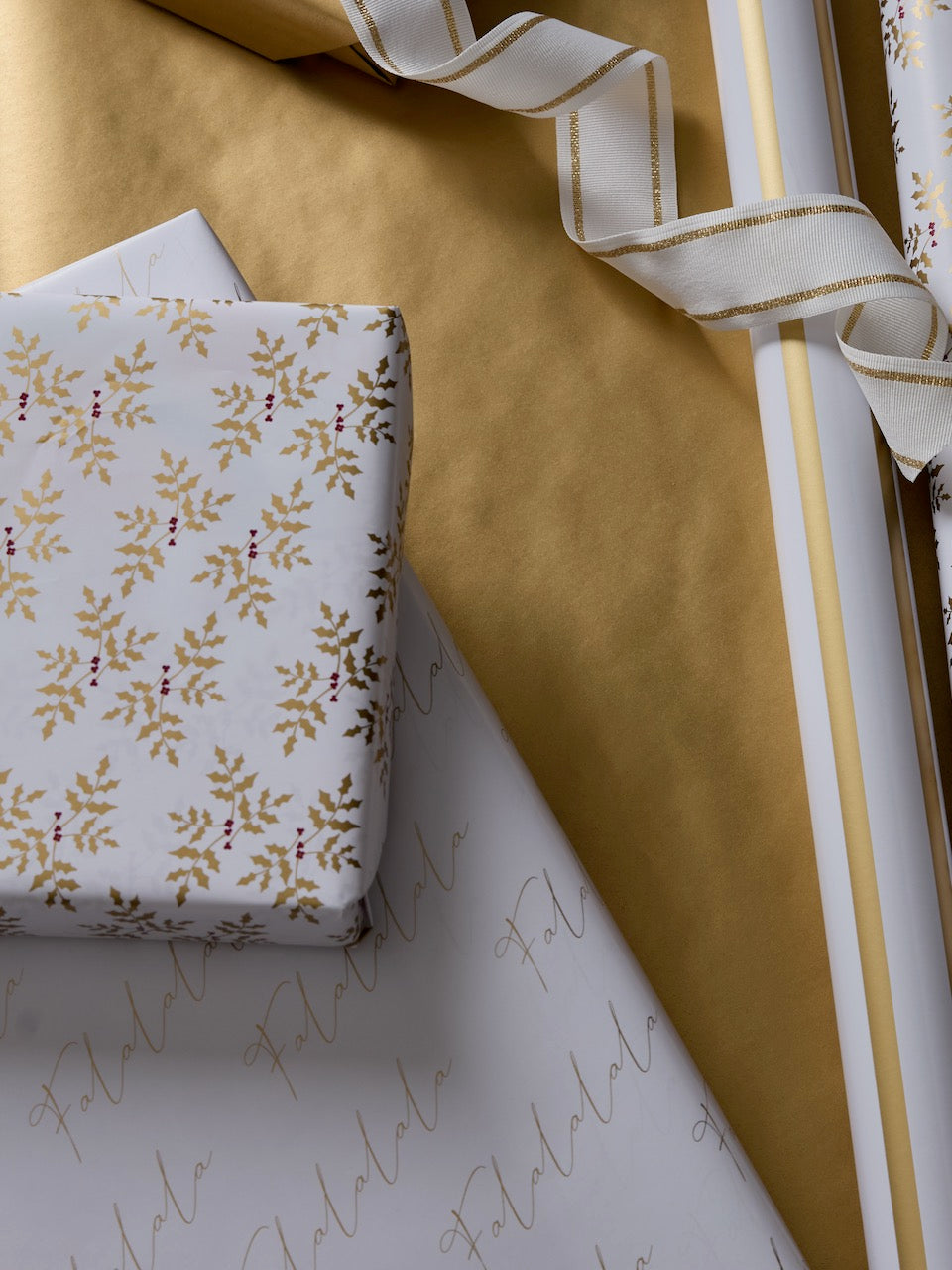 10m Falalalala Wrapping Paper