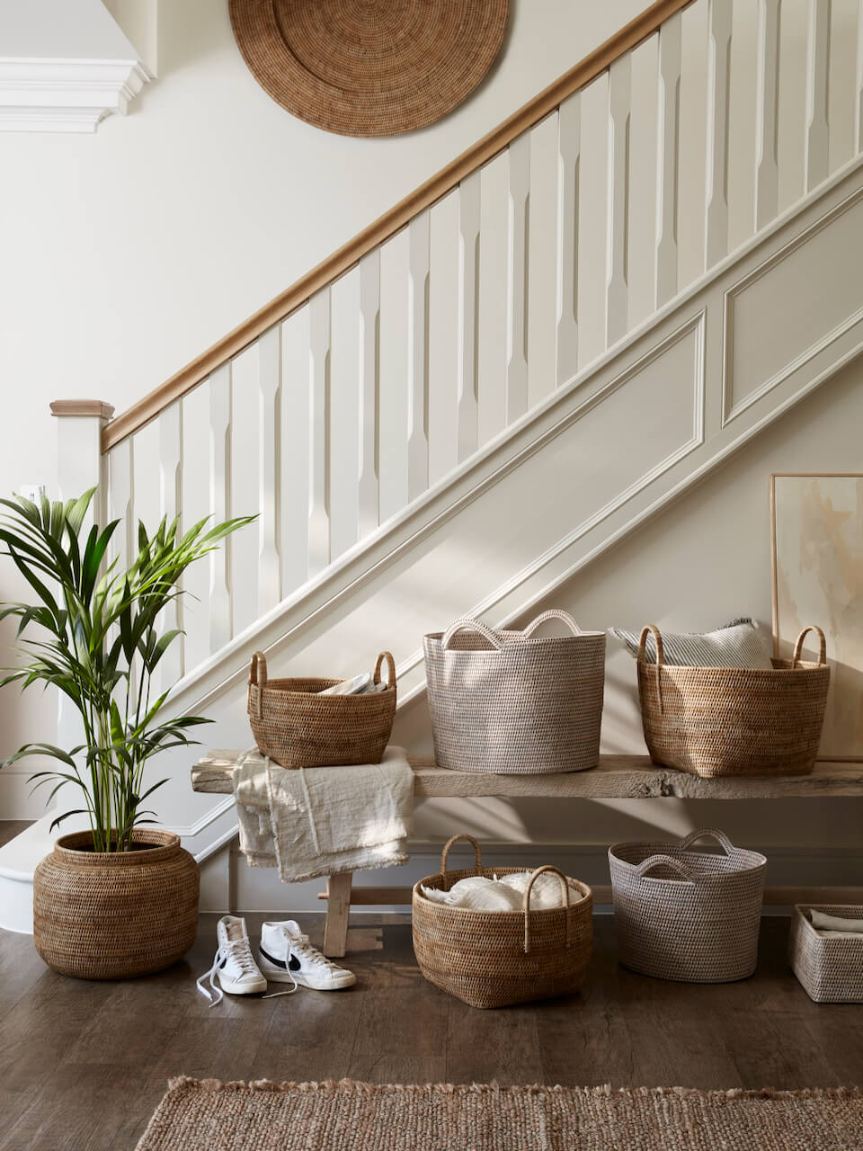 Maldon Rattan Planter - Natural