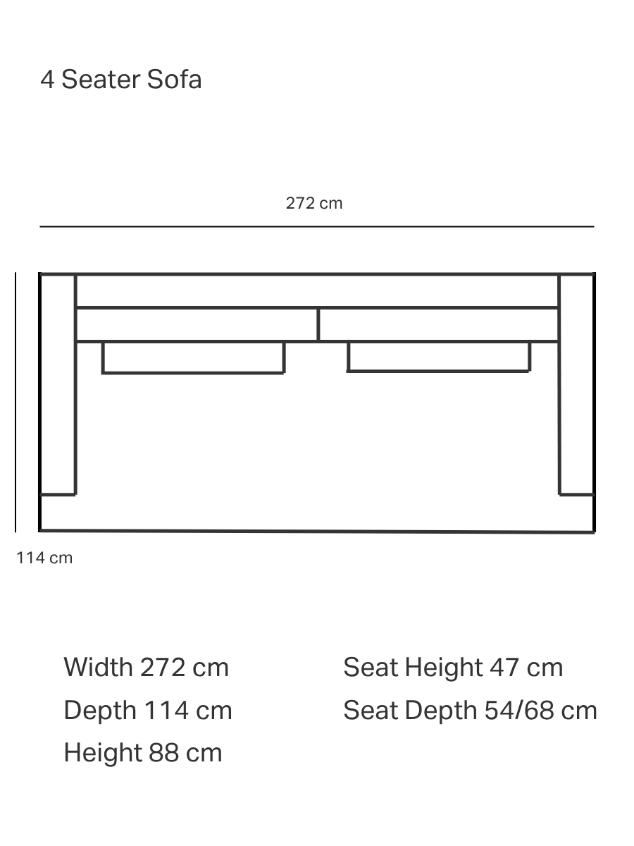 Elba Fabric Sofa