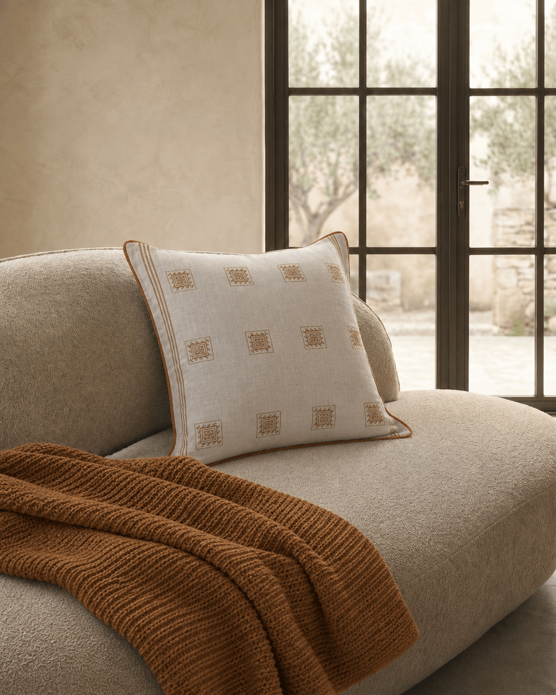 How to Create a Calm, Layered Living Room
