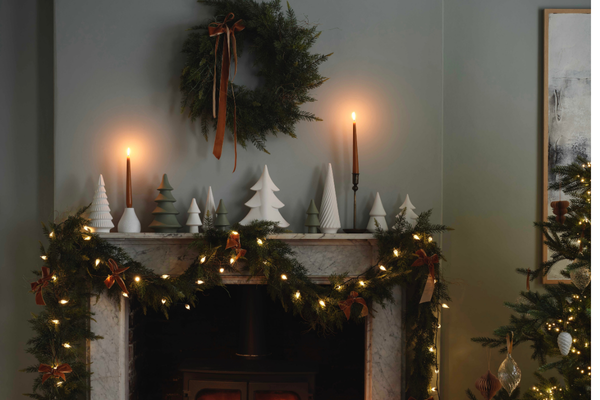 Christmas Mantel Design