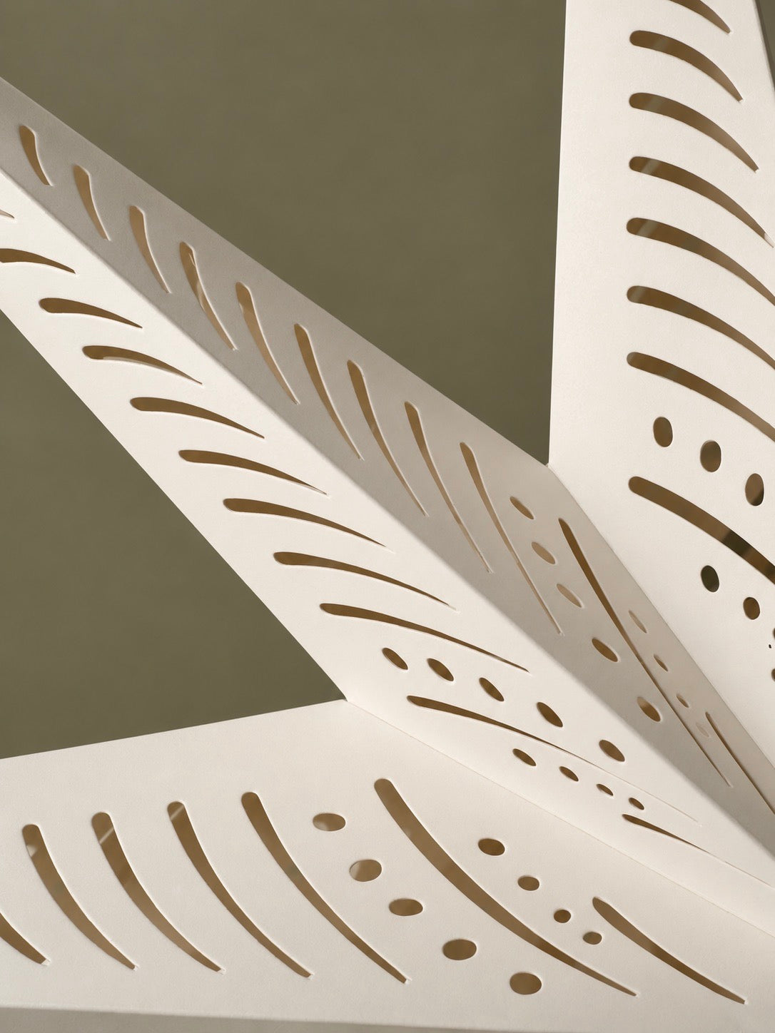 Antique White Decorative Paper Star