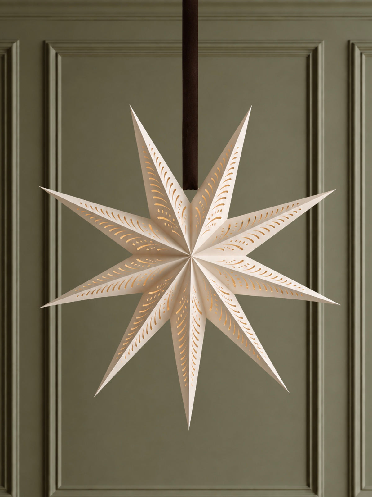 Antique White Decorative Paper Star