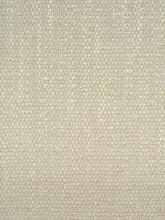 A close-up of a textured fabric or wallpaper sample in a warm off-white, cream color with a subtle dotted pattern.