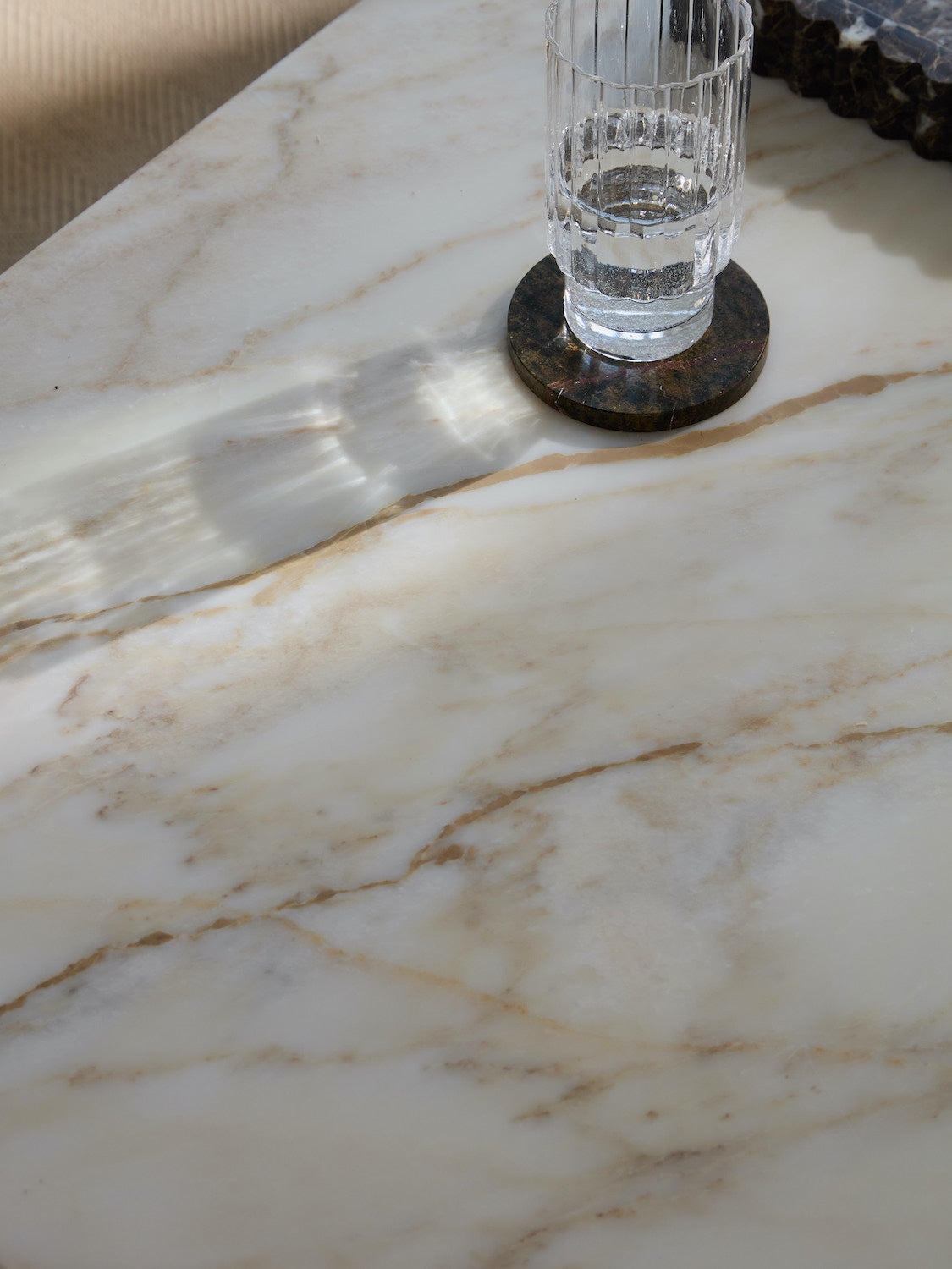 Dulwich Calacatta Gold Marble Coffee Table