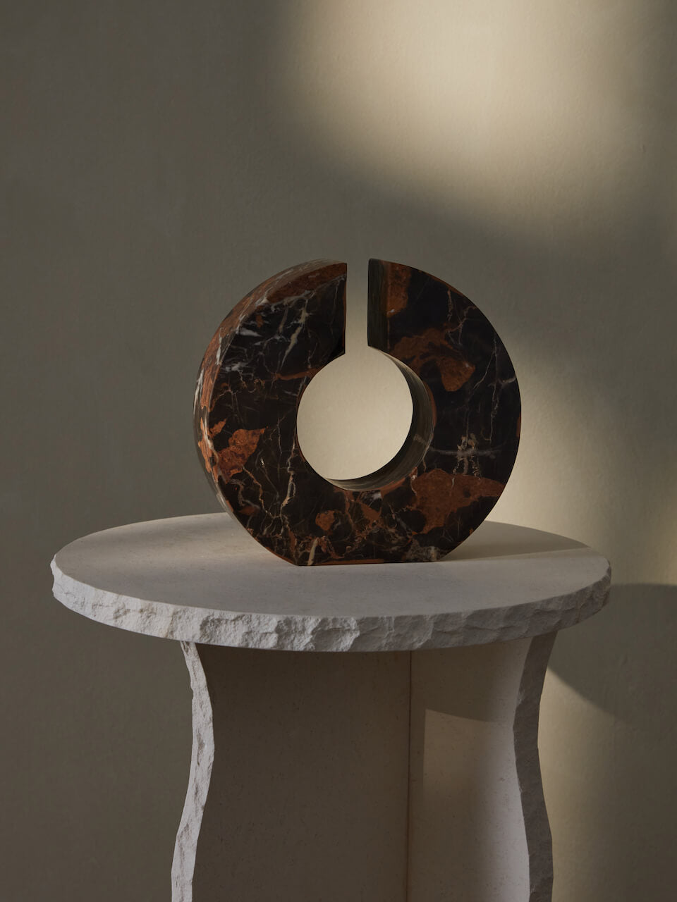 Faro Portoro Marble Sculpture