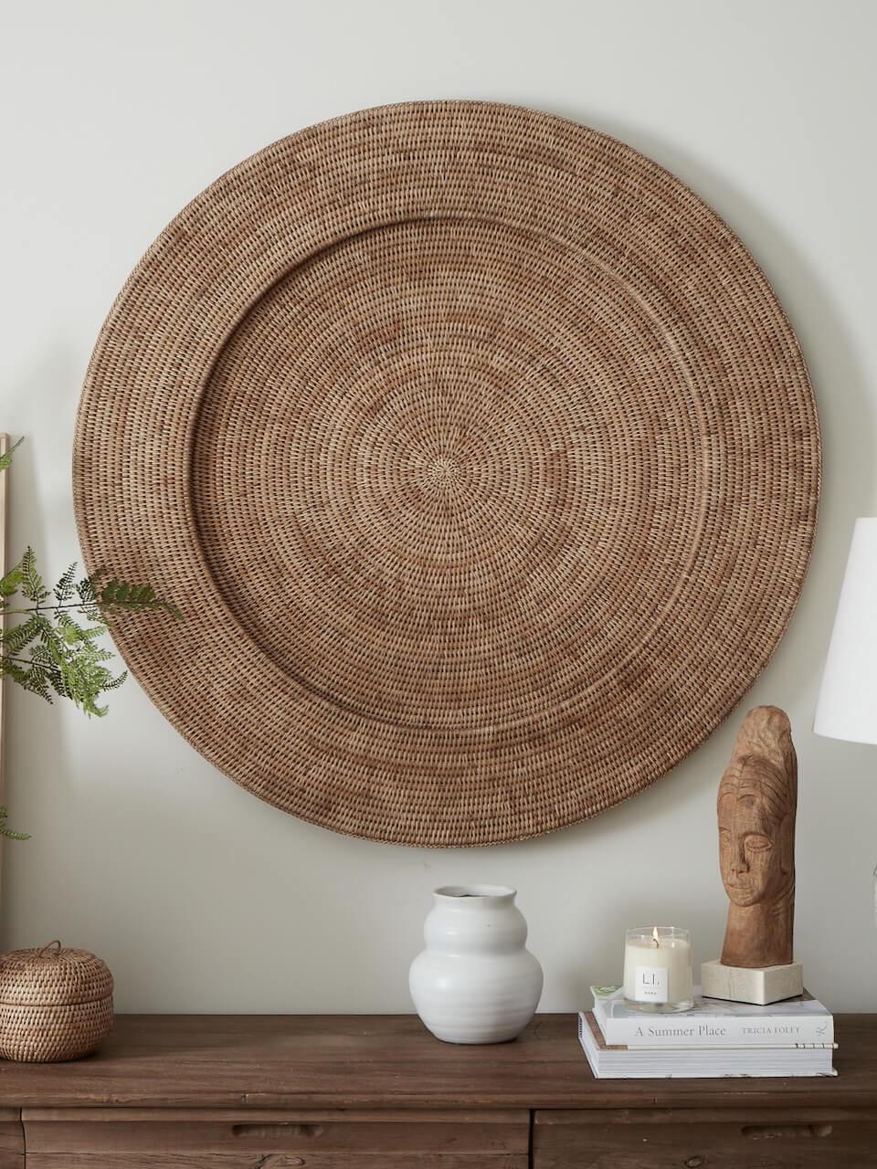 Ratho Rattan Wall Hanging - Natural