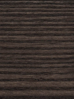 Close-up of a dark brown wooden surface with visible grain.