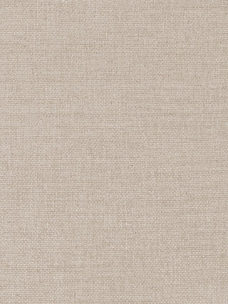 A close-up of a woven fabric texture in a light warm beige color.