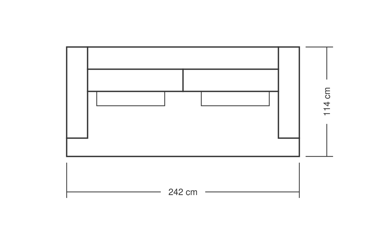 Eden Sofa — 3 Seater