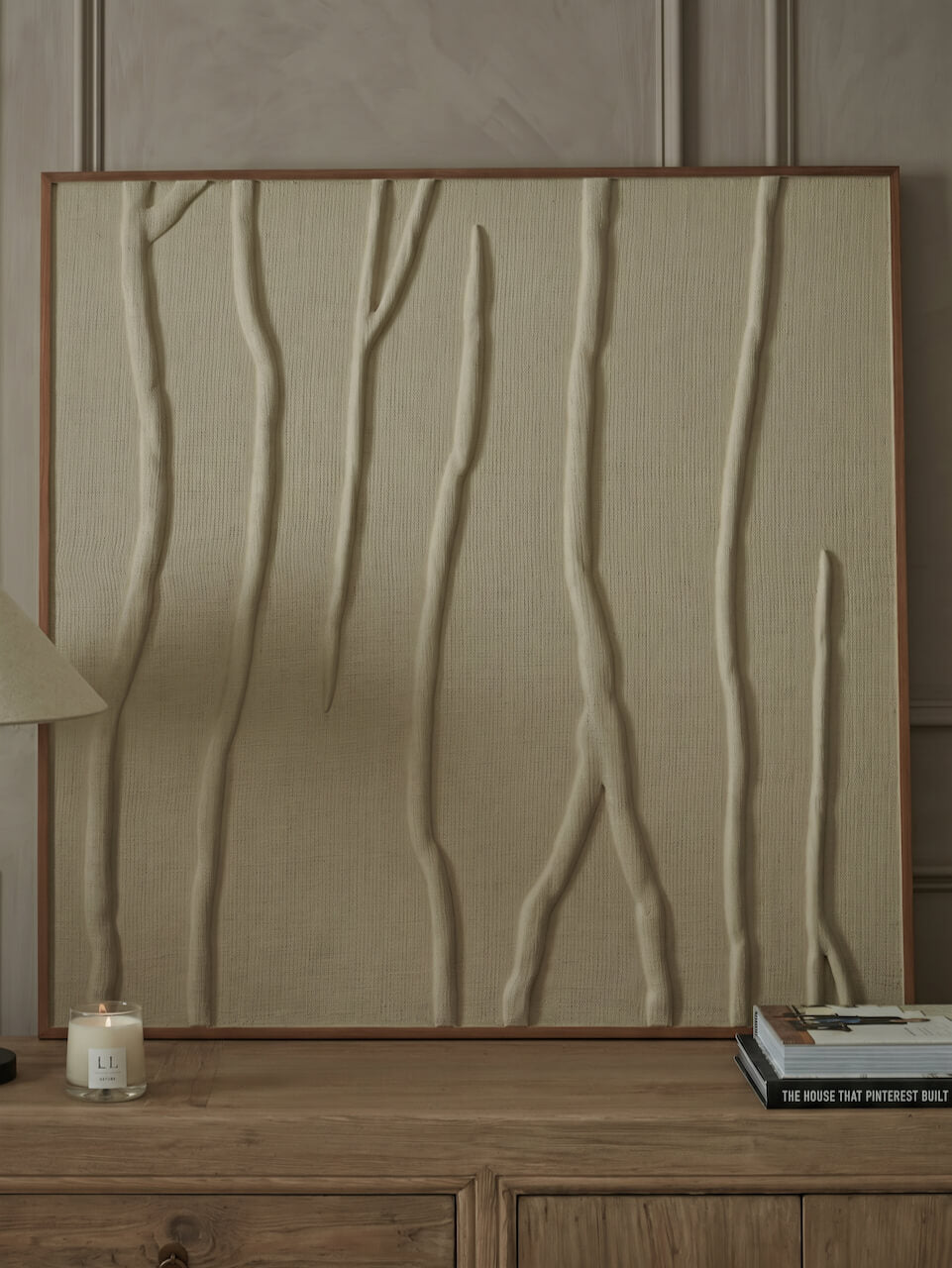 Raya Natural Wall Art
